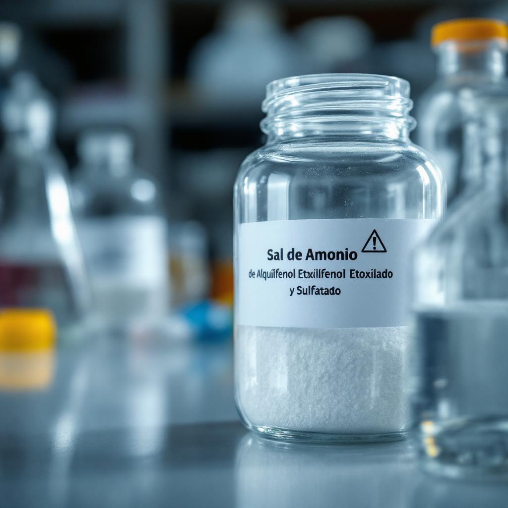 Sal de amonio de alquilfenol etoxilado y sulfatado